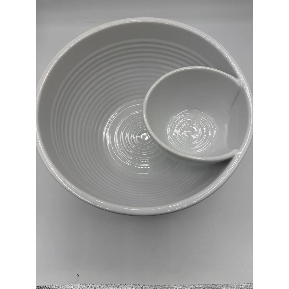 Home Essentials, Salsa Chip Bowl/Organic Bread 10